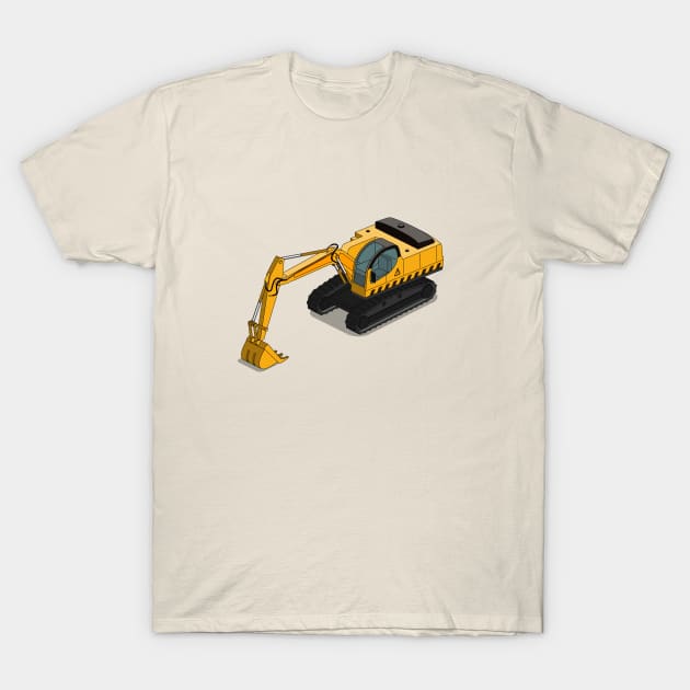 excavator T-Shirt by anilyanik